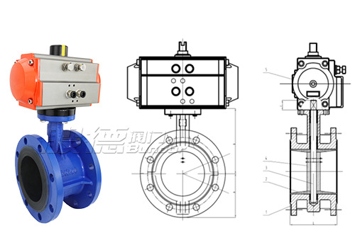 氣動蝶閥價格、原理